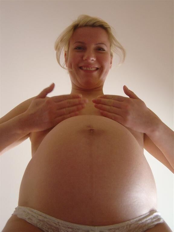 pregnant blonde