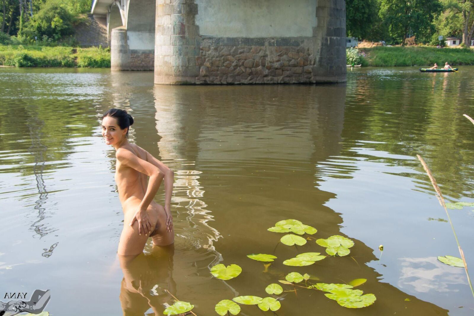 Yana   Muddy   Nude in Public