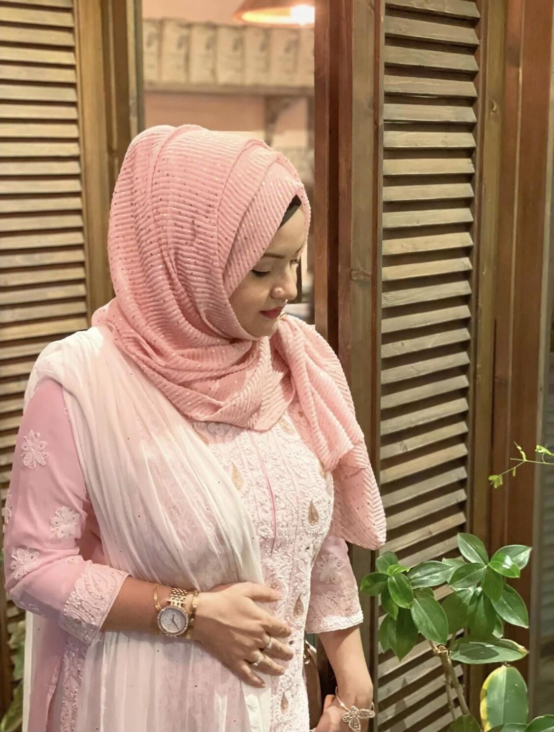 Milf embarazada hijabi