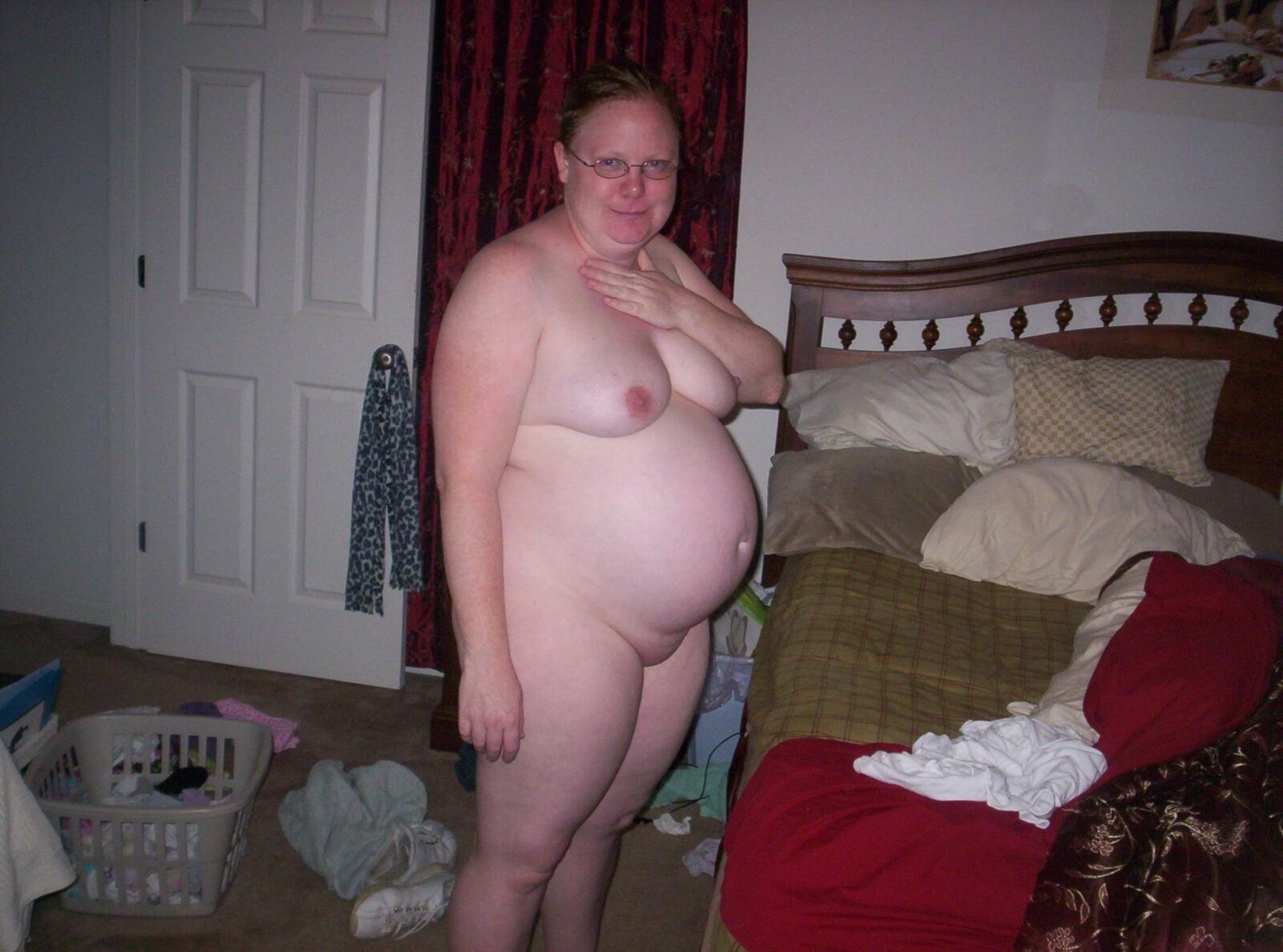 Knocked up BBW Wife