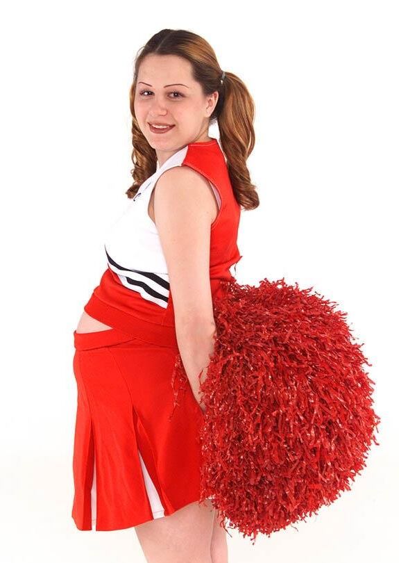 Pregnant Cheerleader Sandy