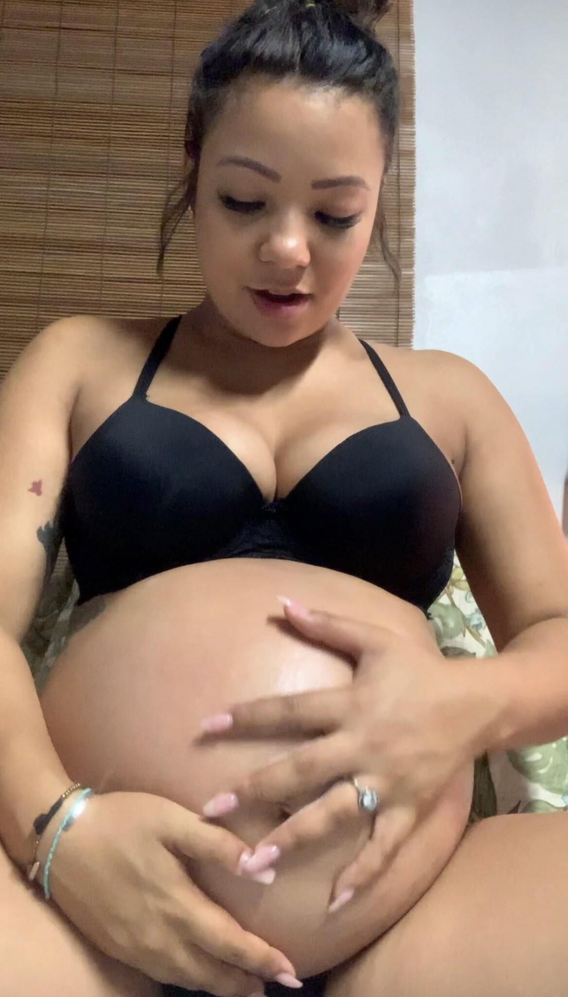 Pregnant Latina 