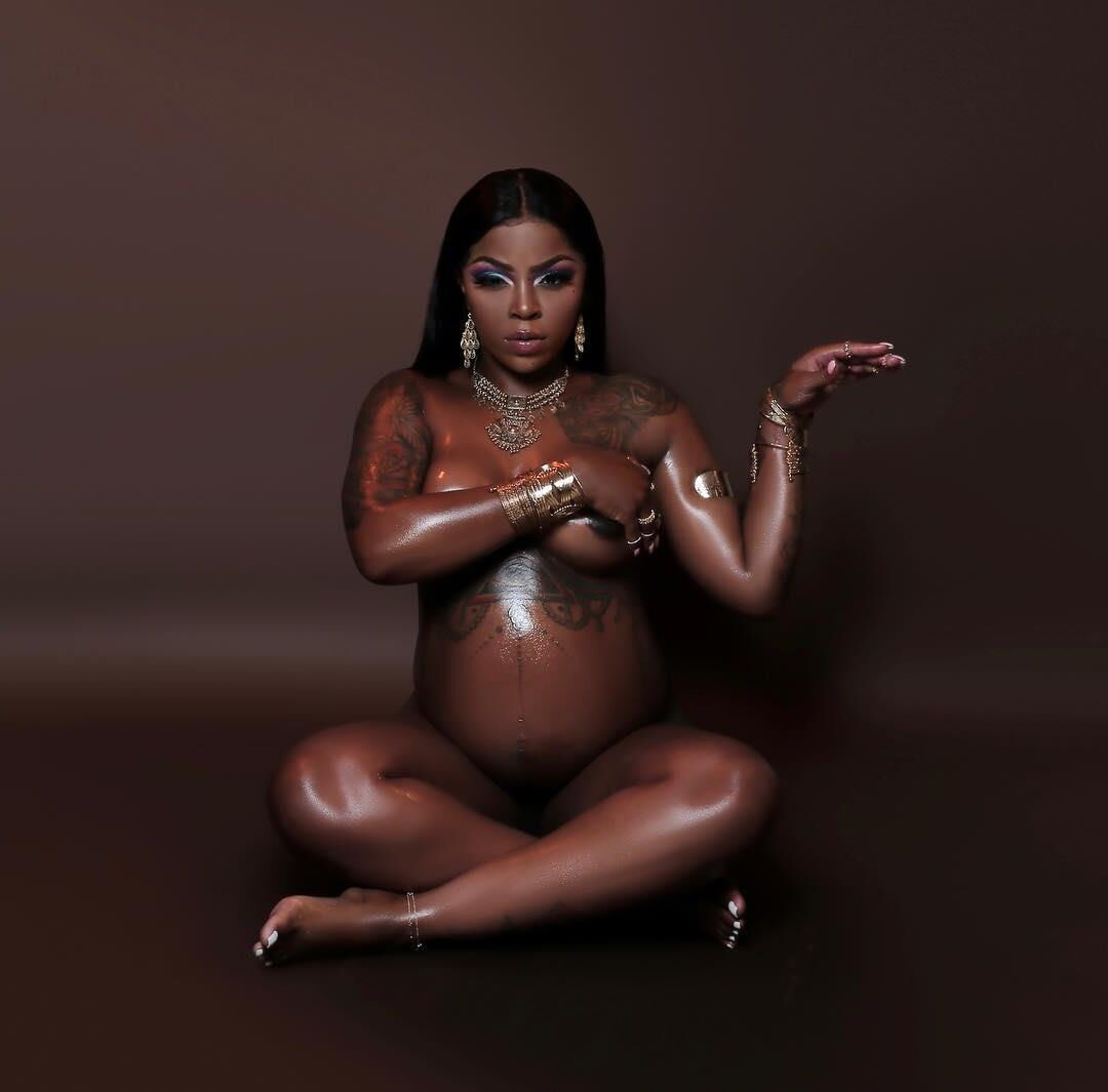 Gorgeous Ebony Pregnant