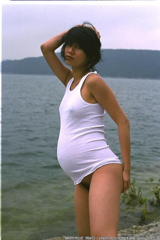 Pregnant Asian Miho has a nice Bush 3