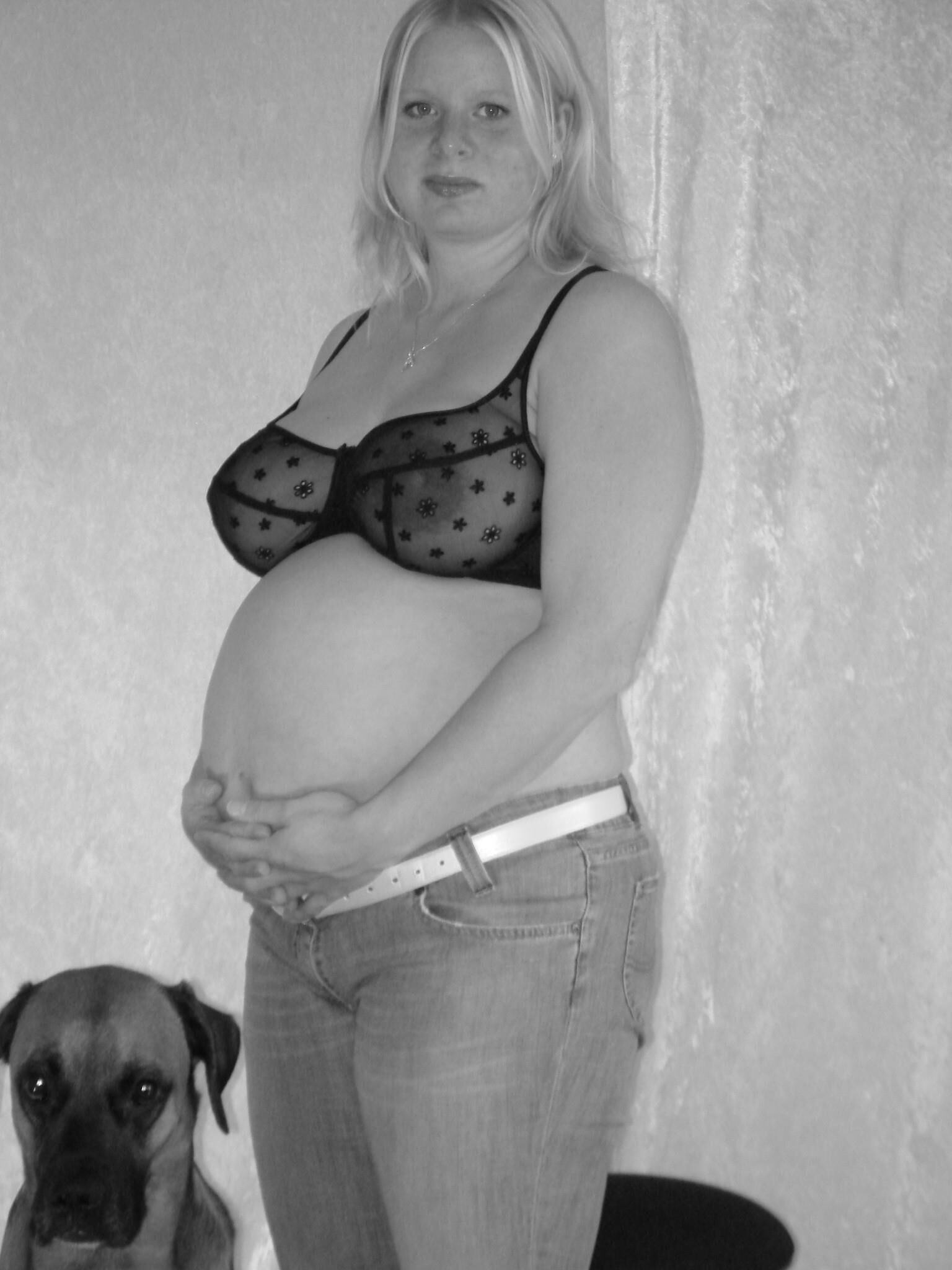 Lovely pregnant wife