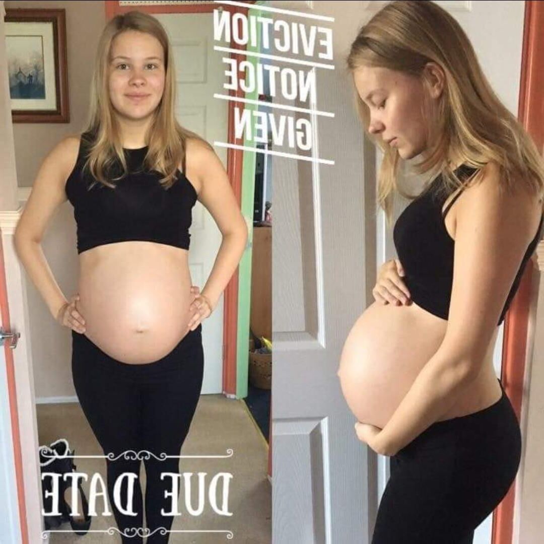 Pregnant teen 10