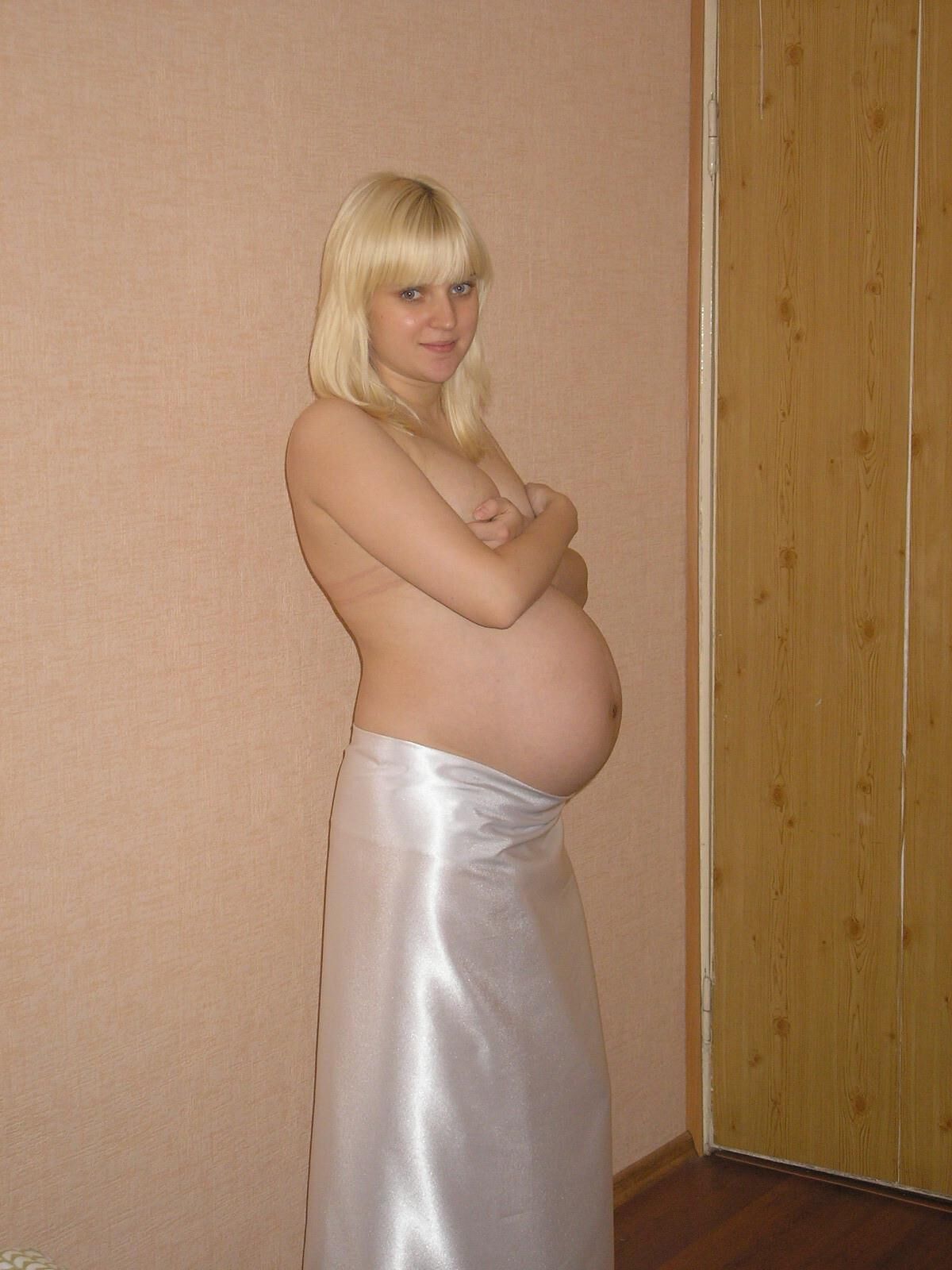 hot blonde and pregnant