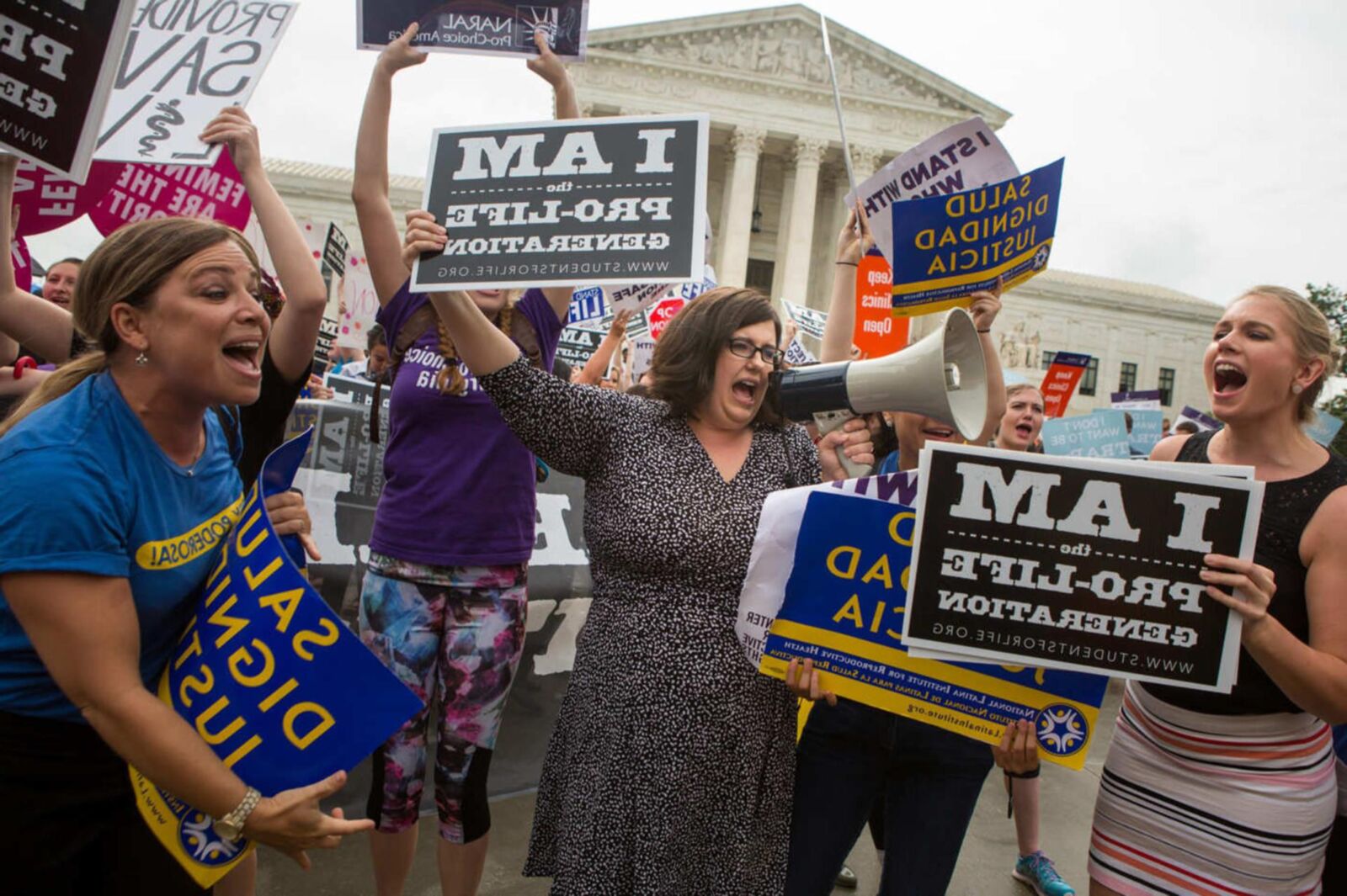 College Pro-Life Protesters