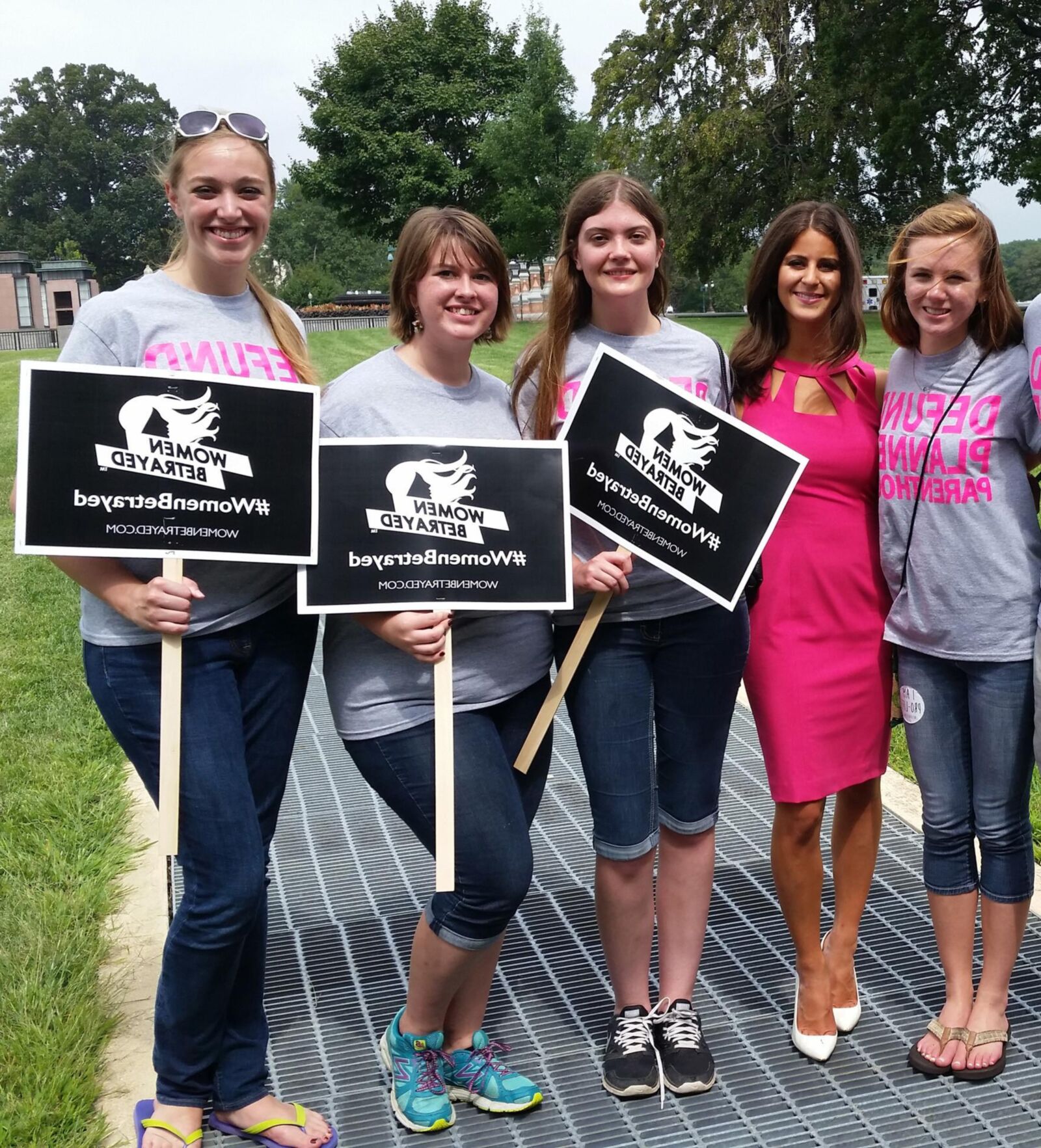 College Pro-Life Protesters