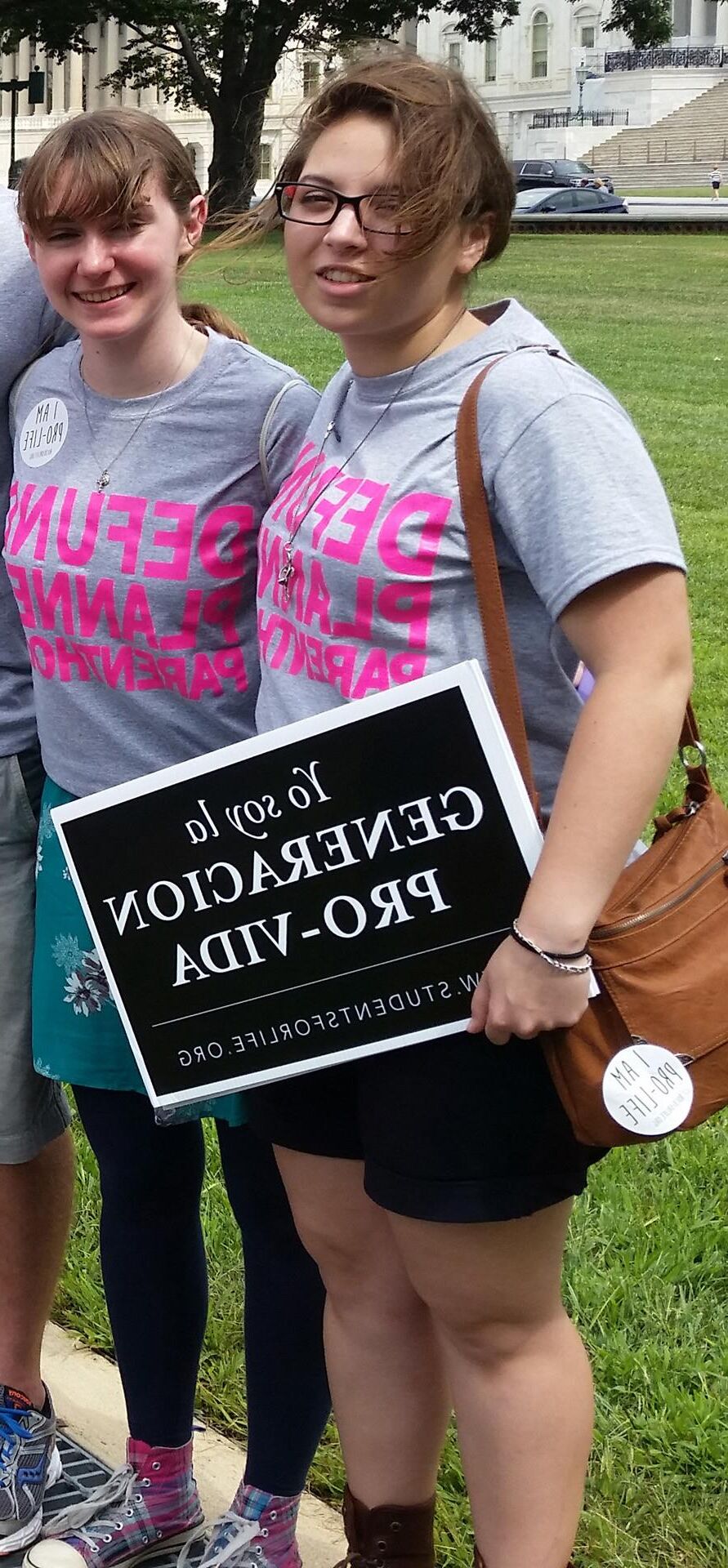 College Pro-Life Protesters