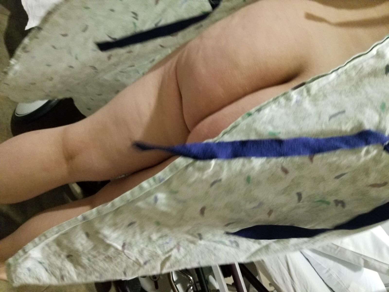 Girlfriend's Bare Ass in Hospital Gown