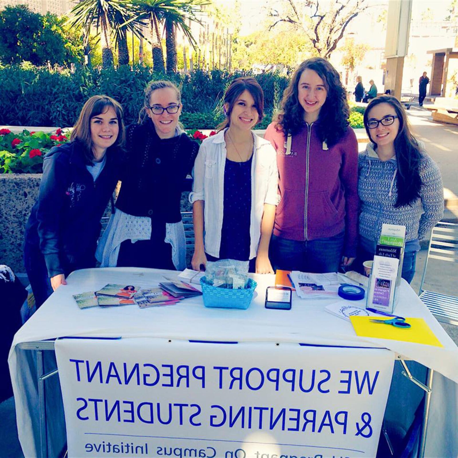 College Pro-Life Protesters