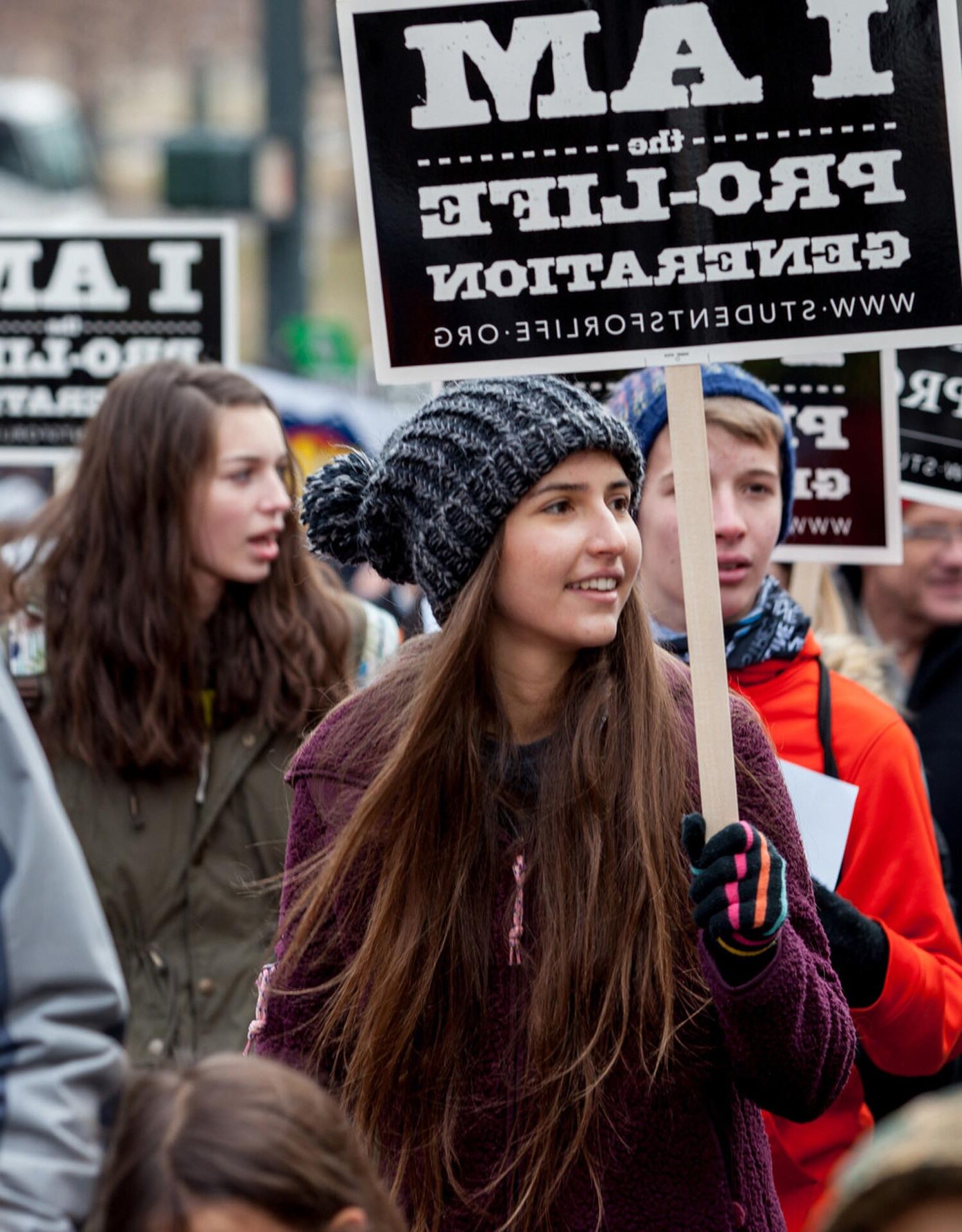 College Pro-Life Protesters