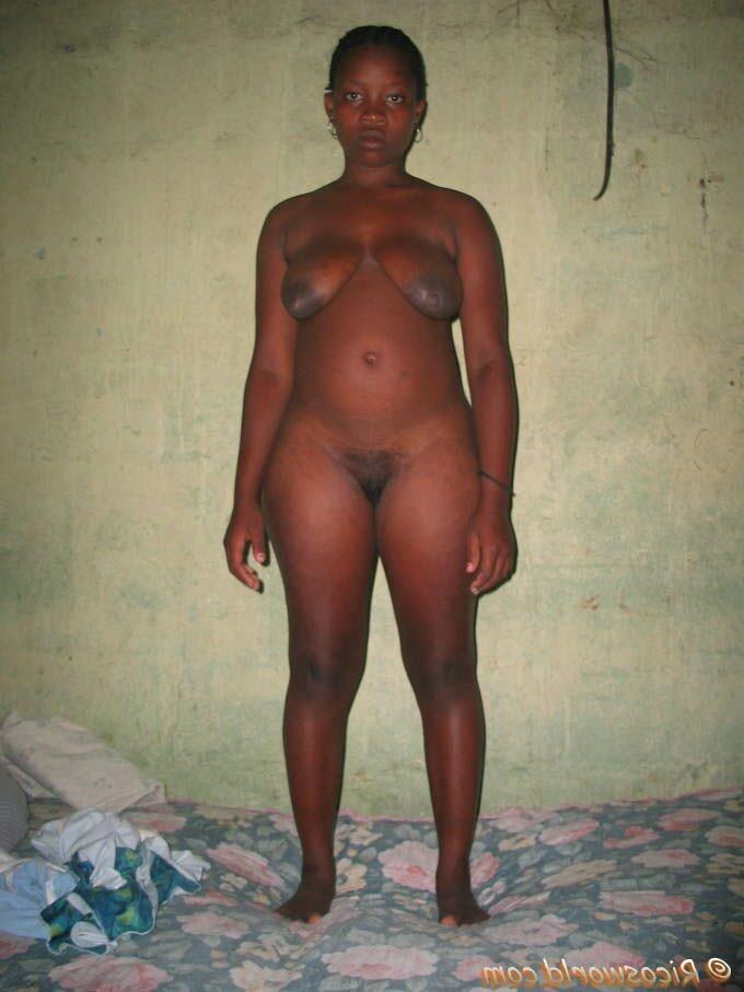 hairy pregnant Haitian