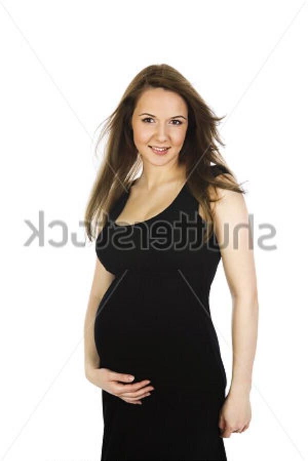 White Women in Black Dresses (Pregnant edition)