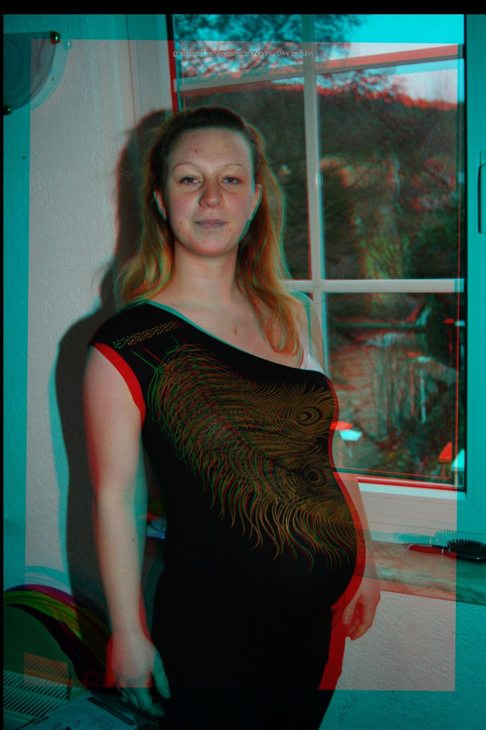 3D Stereo Anaglyph (glasses needed)