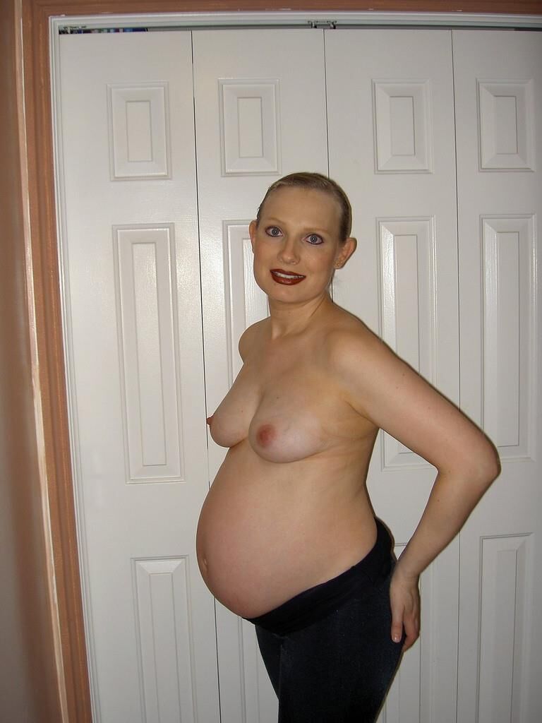 pregnant blonde