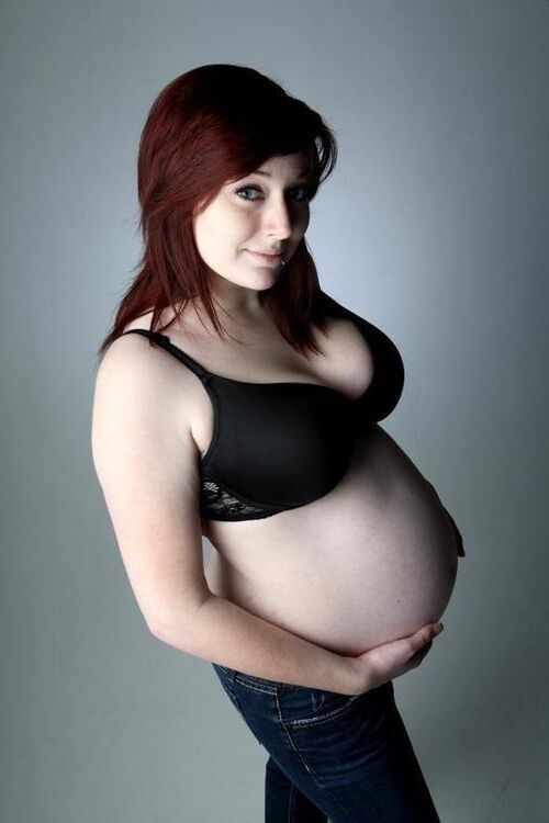 Pretty Redhead Preggos