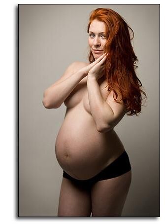 Pretty Redhead Preggos