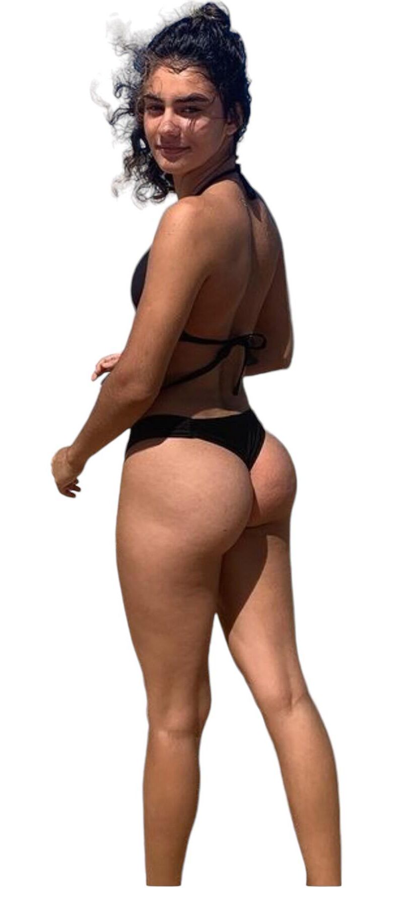 Latina Cute Big Butt Stickers 1430