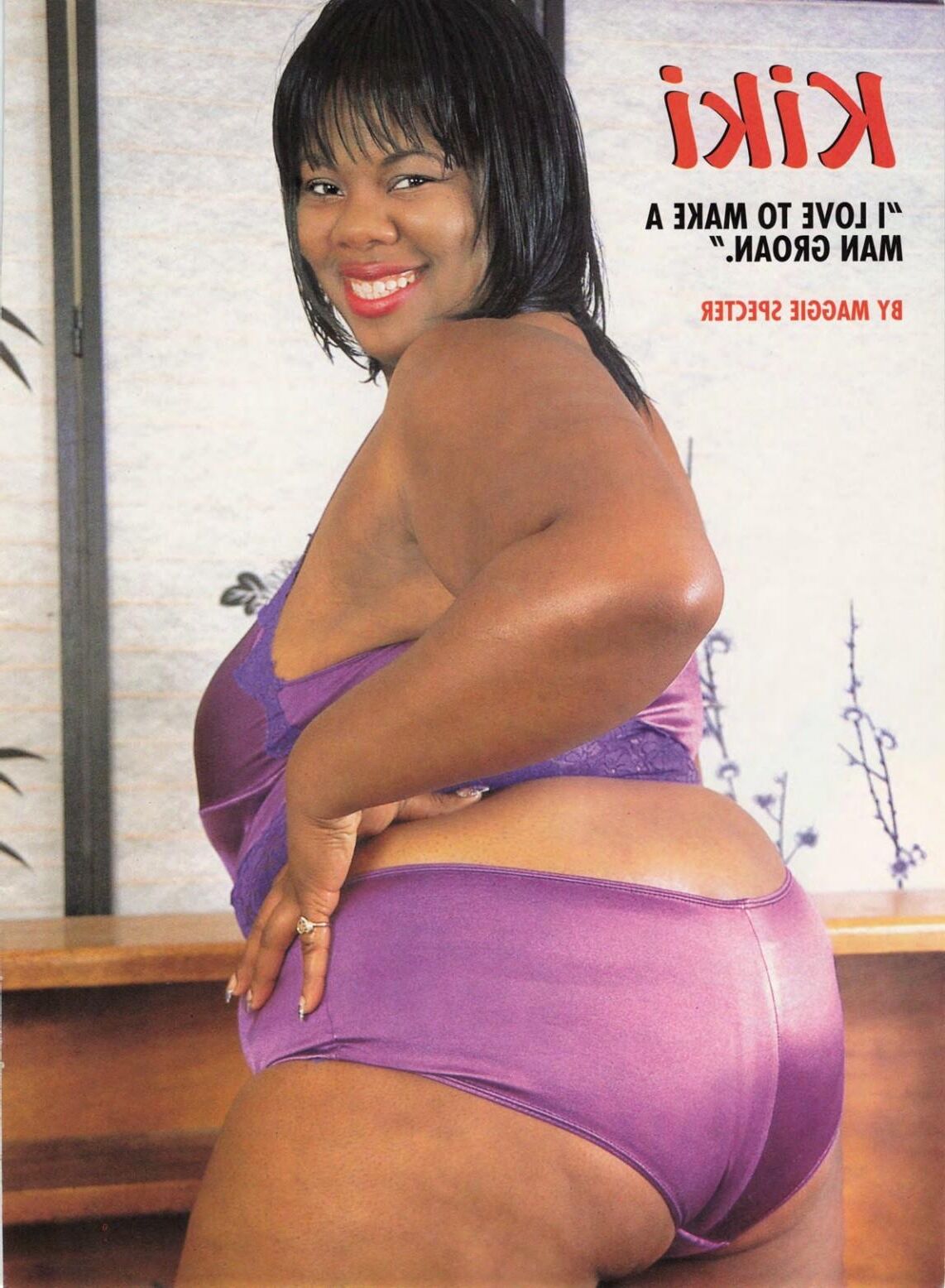 Big Black Butt Magazine January 2005