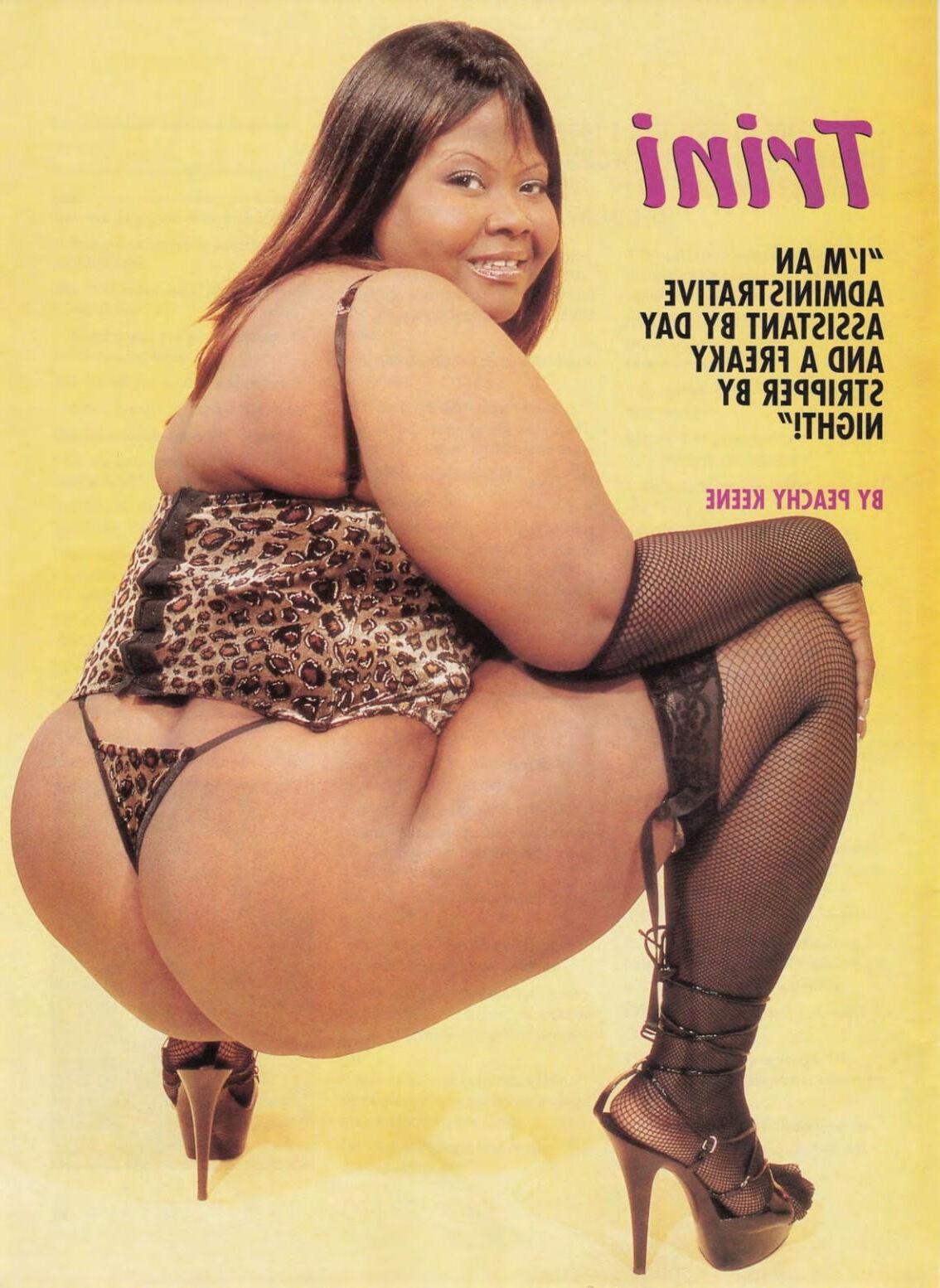 Big Black Butt Magazine January 2005