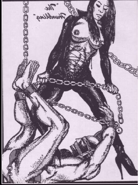 bondage artwork males