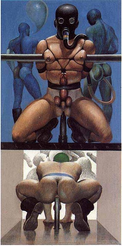 bondage artwork males