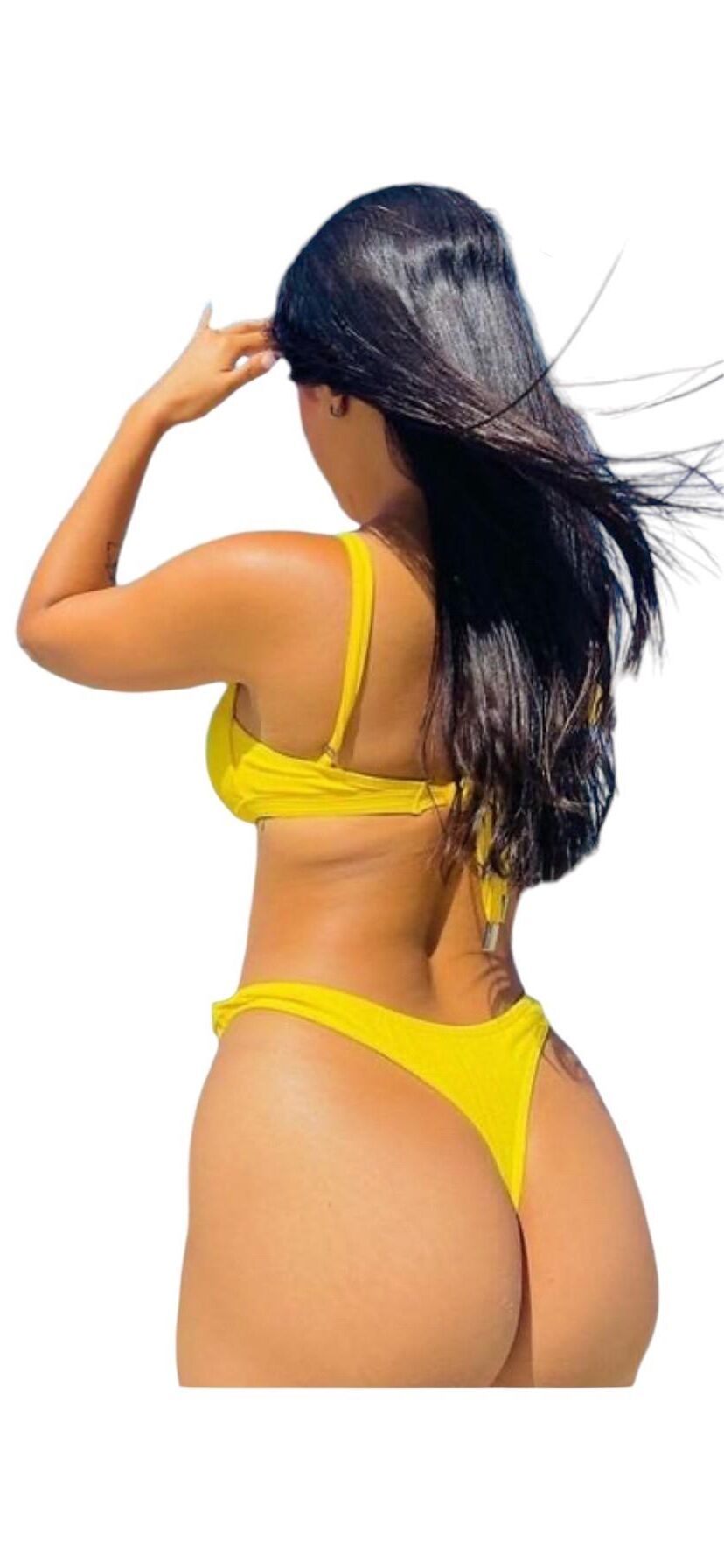 Latina Cute Big Butt Stickers 1355