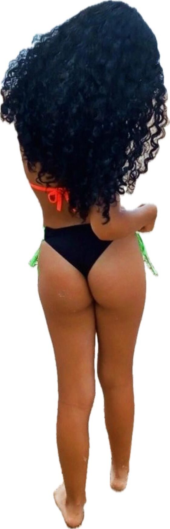 Latina Cute Big Butt Stickers 1381