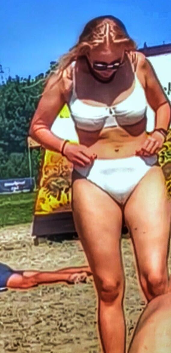 chatte polonaise sur la plage cameltoe polska pizda na plazy