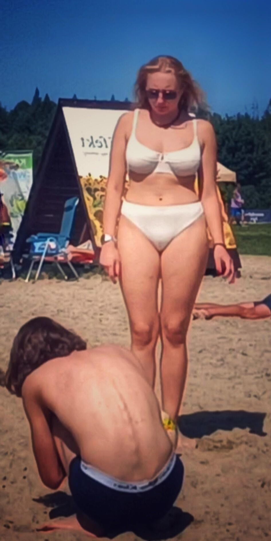 chatte polonaise sur la plage cameltoe polska pizda na plazy