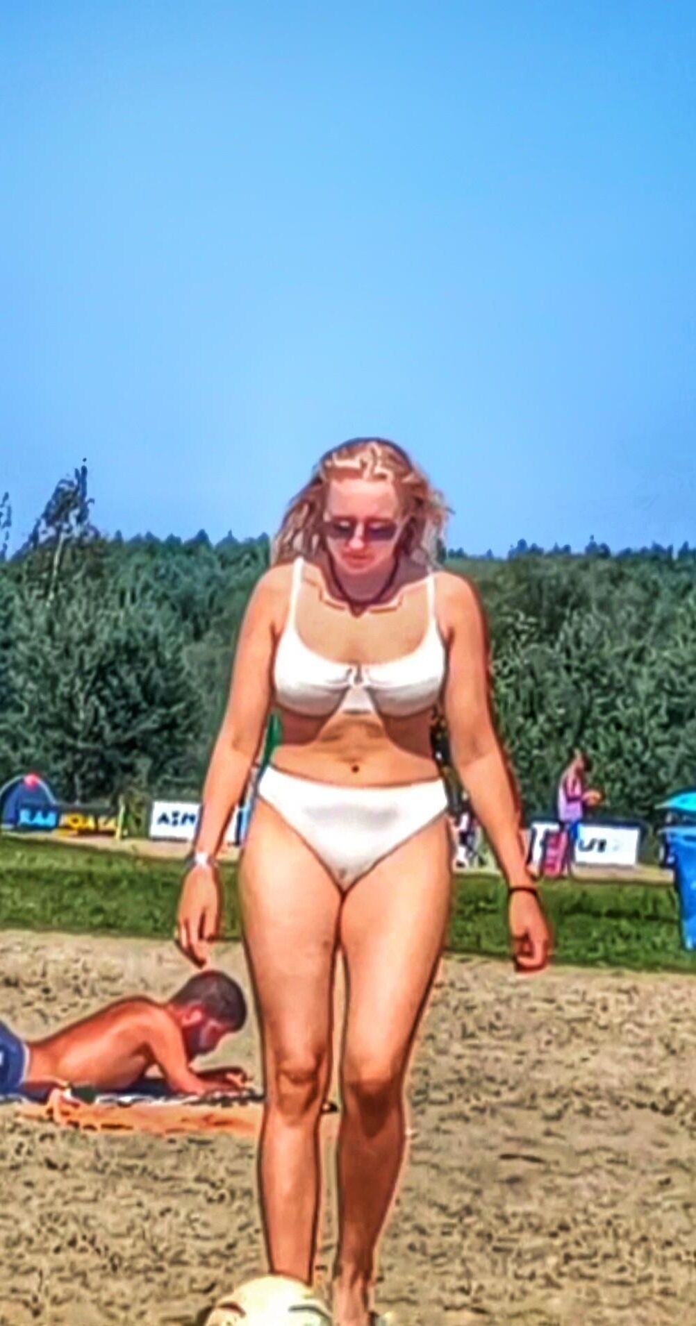 chatte polonaise sur la plage cameltoe polska pizda na plazy