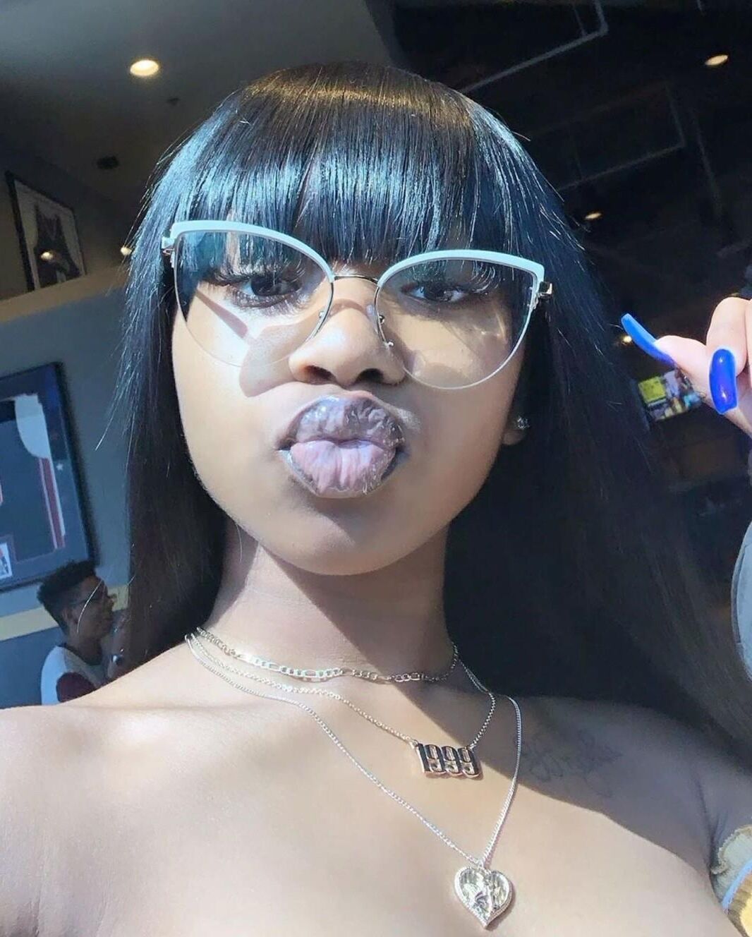 Face Porn: Ebony Queens Show Off Pouty Black Lips