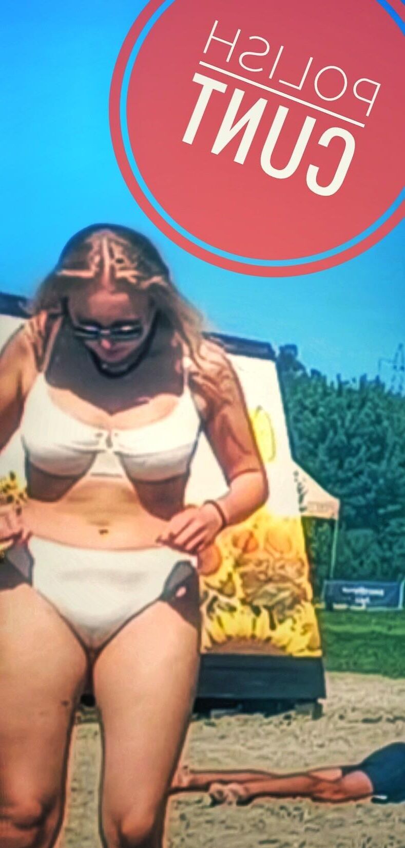 chatte polonaise sur la plage cameltoe polska pizda na plazy