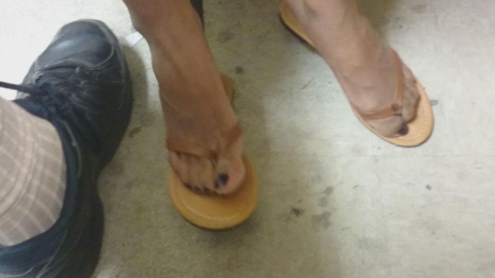 Candid Ebony Feet 6