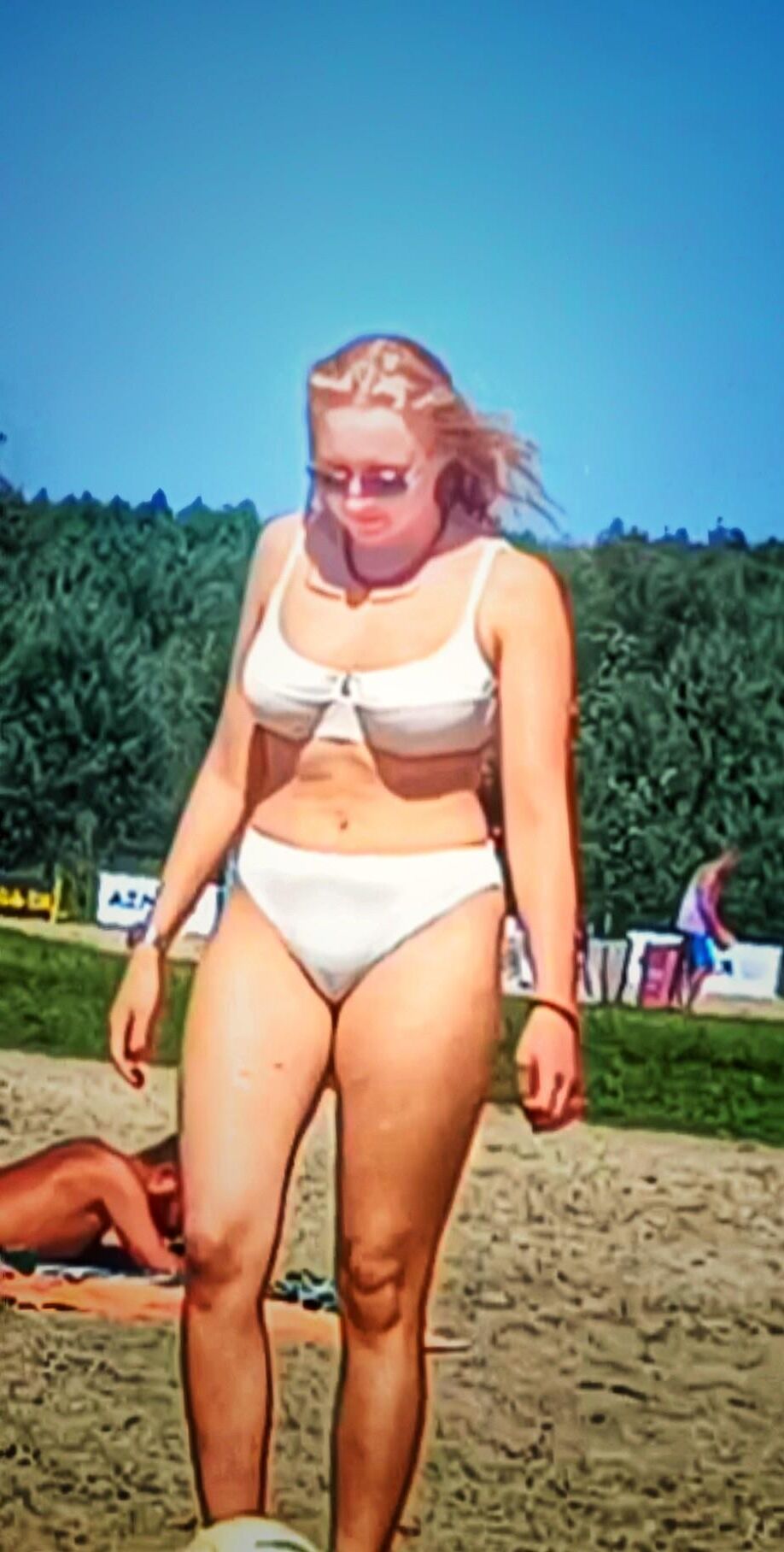 chatte polonaise sur la plage cameltoe polska pizda na plazy