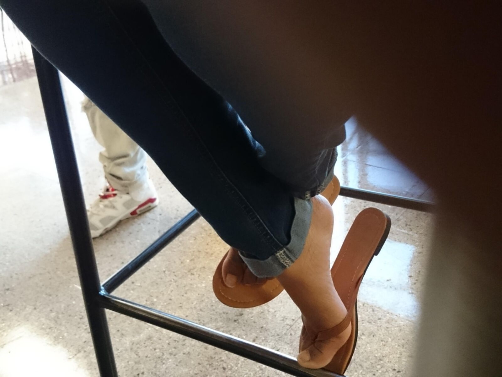 Candid Ebony Feet 6