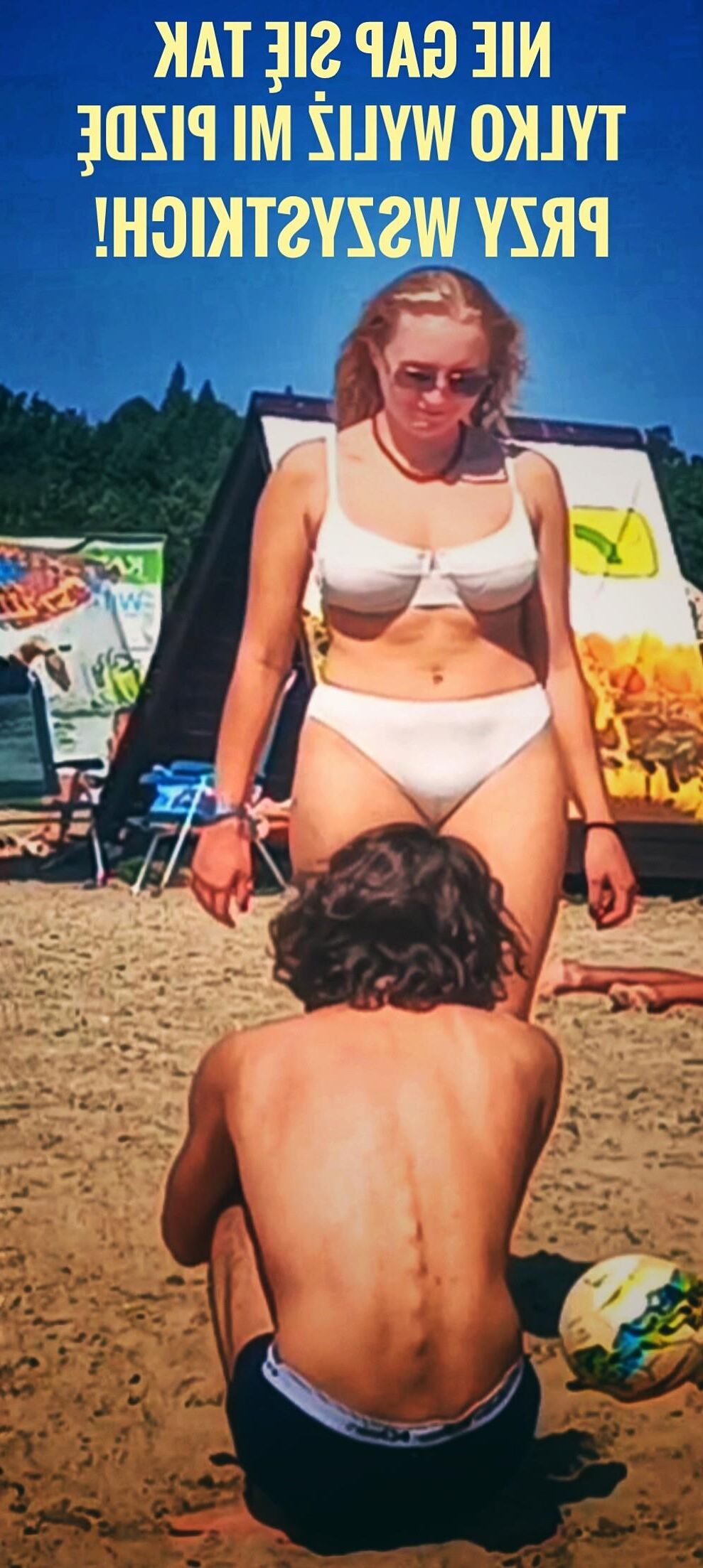 chatte polonaise sur la plage cameltoe polska pizda na plazy