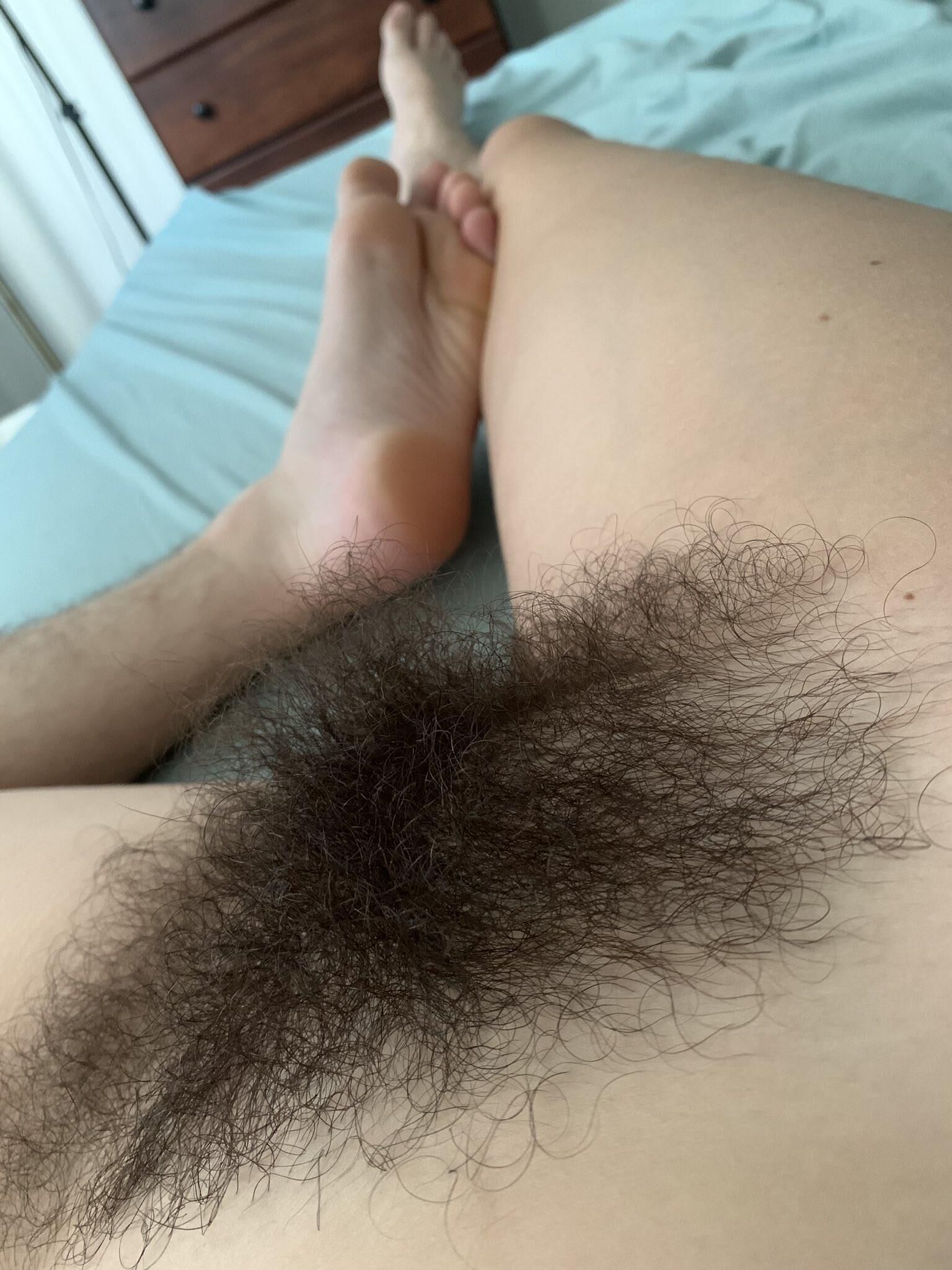 Skinny Very Hairy Pussy Pearl 