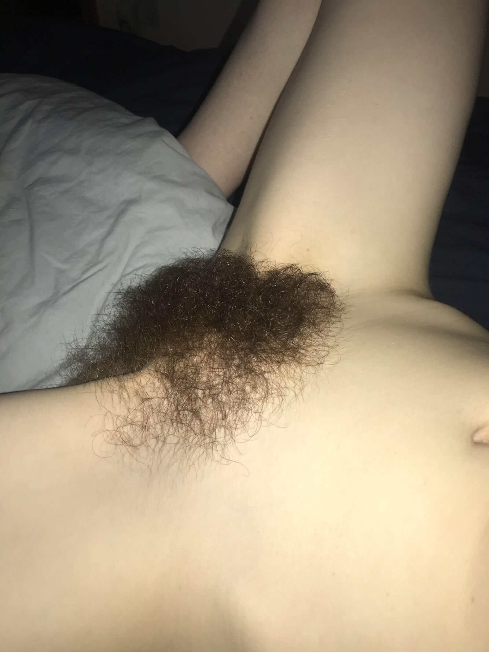 Hairy pussy closeup 03