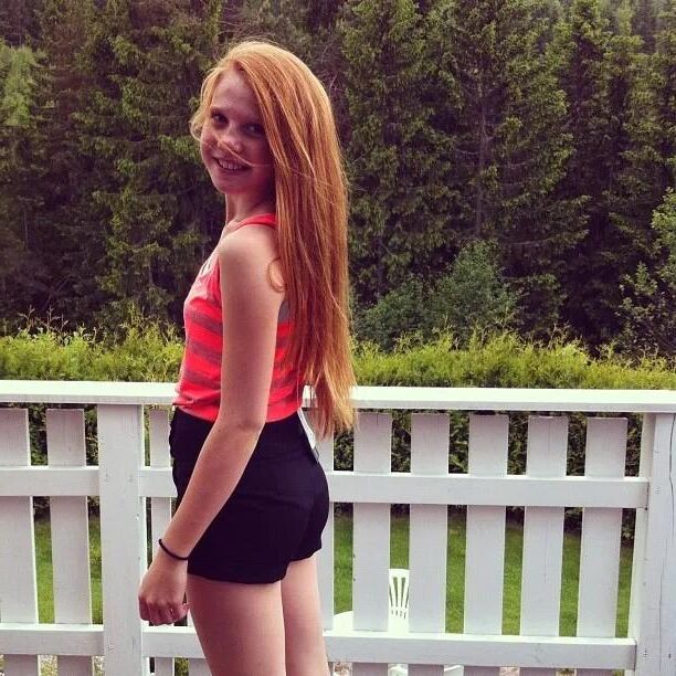 Hot redheads wearing shorts