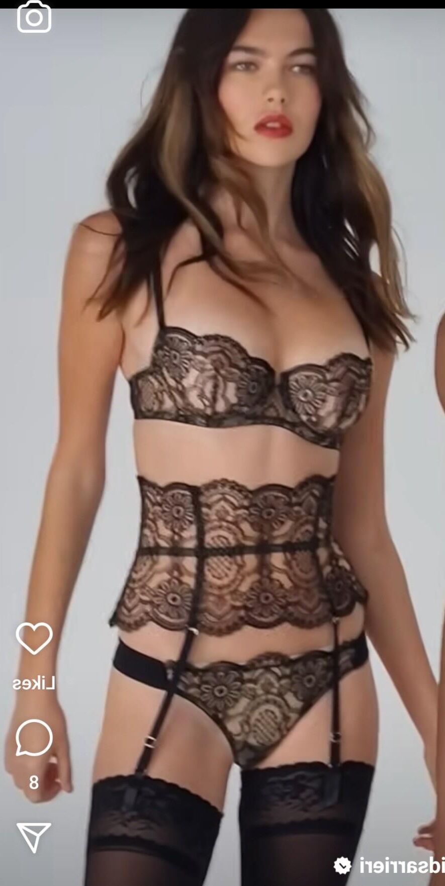 Stunning lingerie darling 