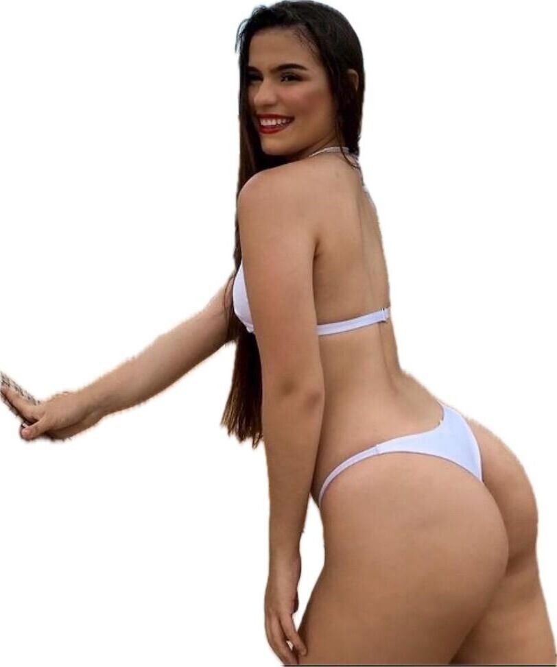 Latina Cute Big Butt Stickers 1438