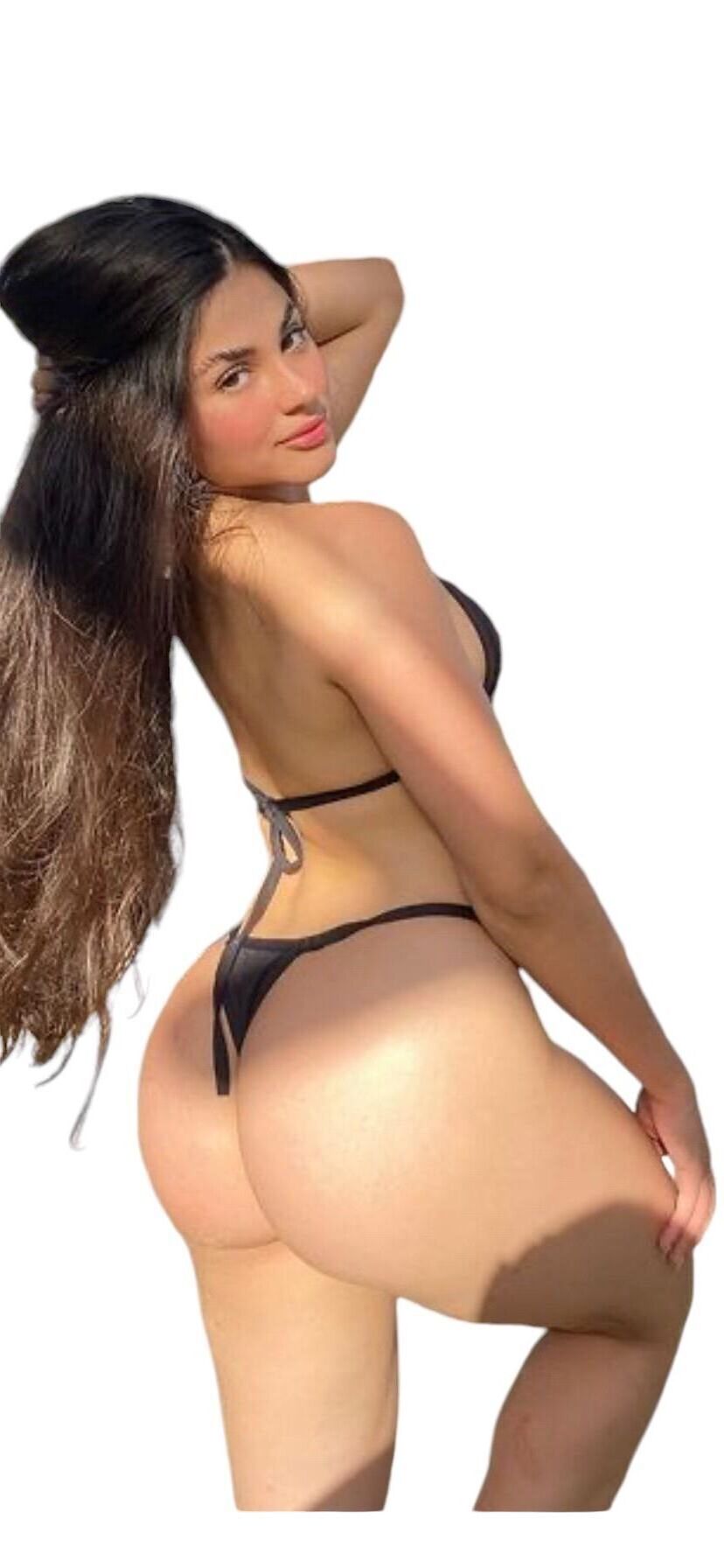 Latina Cute Big Butt Stickers 1445