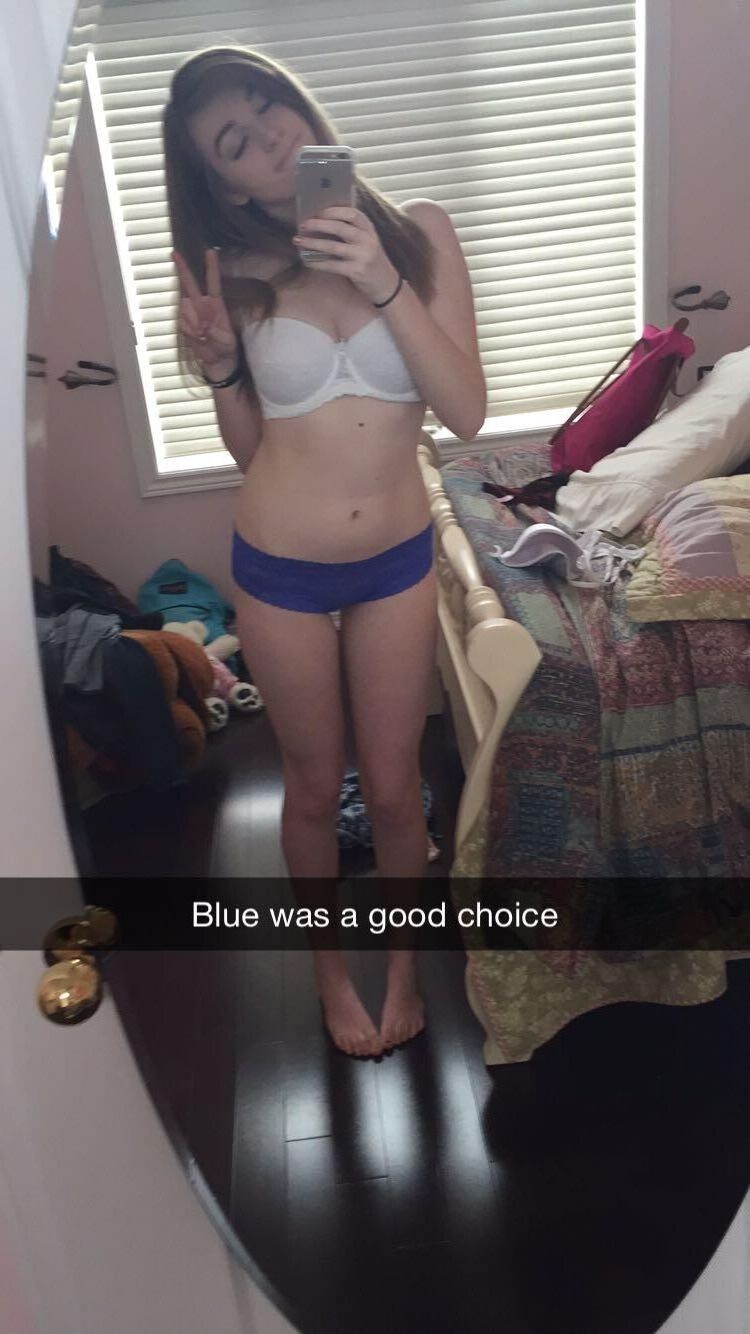 College Blonde with Perfect Tits