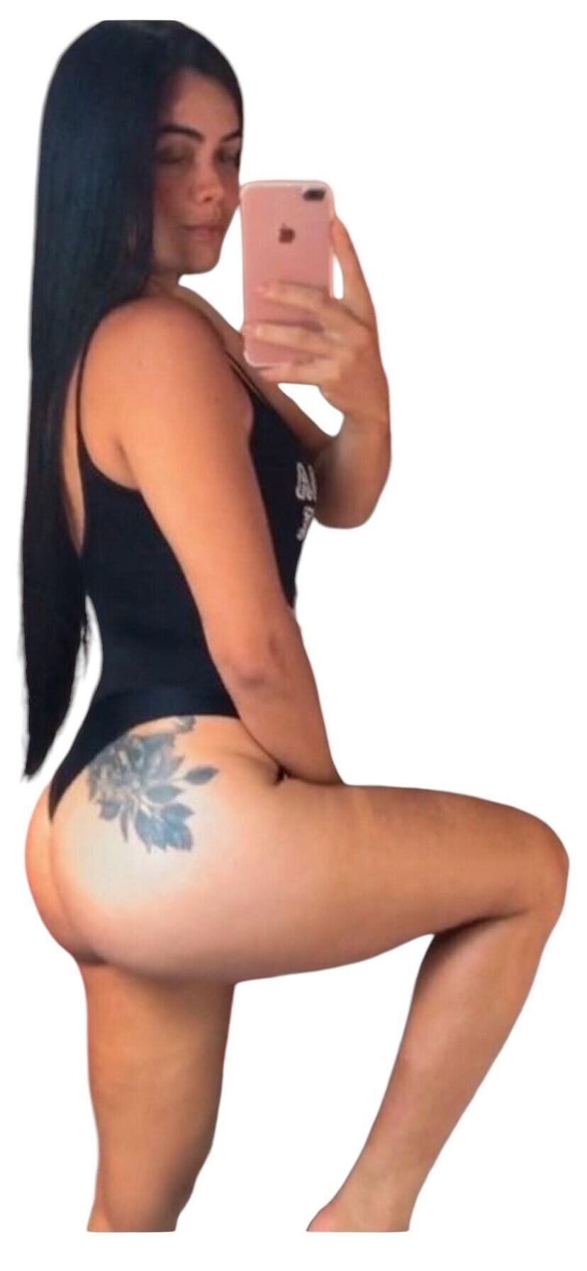 Latina Cute Big Butt Stickers 1442