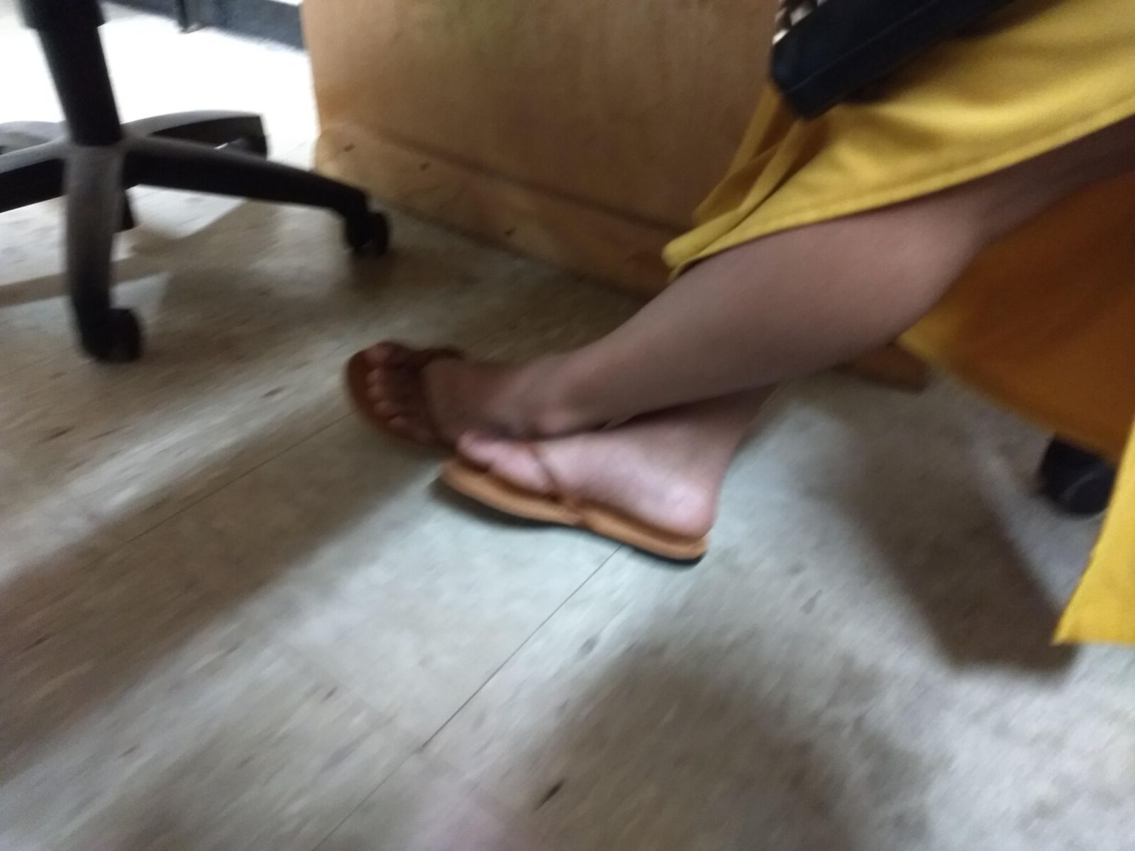 Candid Ebony Feet 8