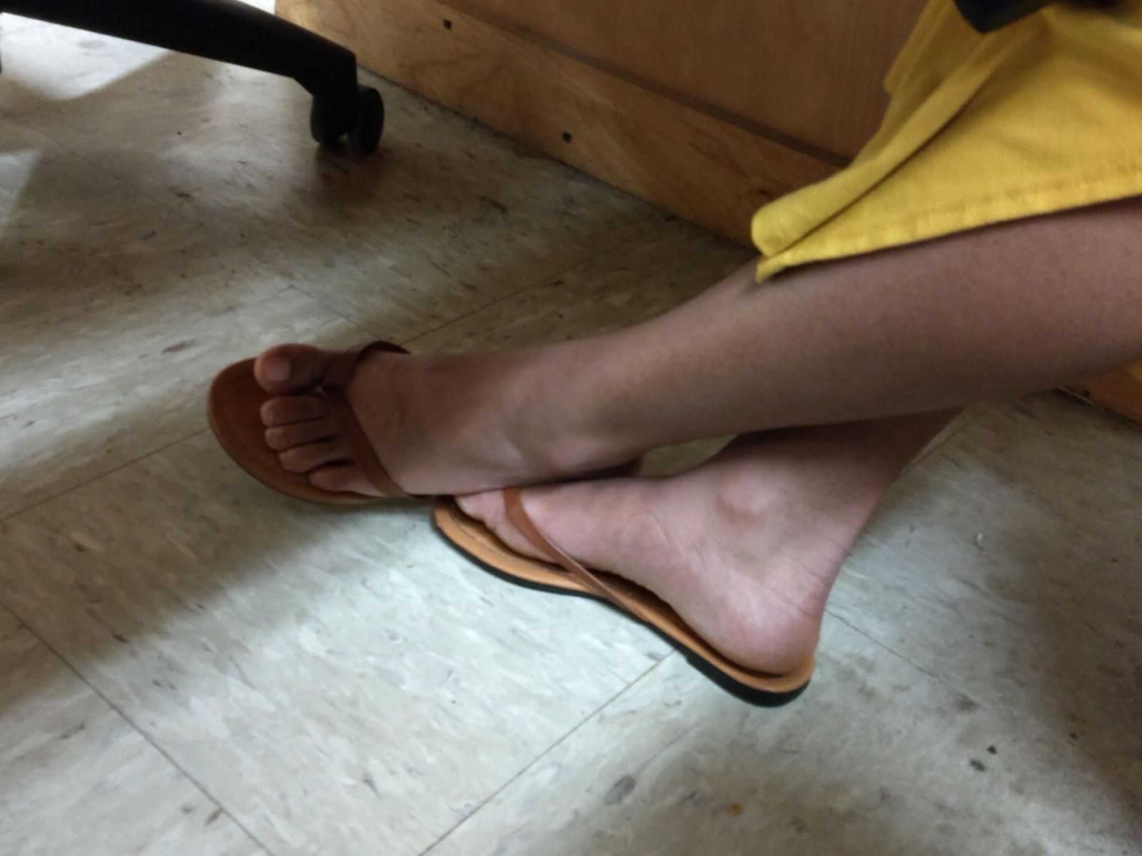 Candid Ebony Feet 8