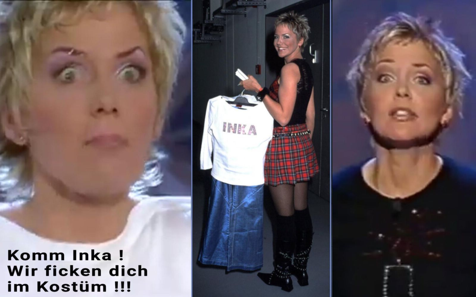 Inka B. Ossi Schlager Tussi und supergeile Fickschlampe!